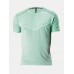 Men Plain High Elasticity Crew Neck Casual Short Sleeve Soft T  Shirts